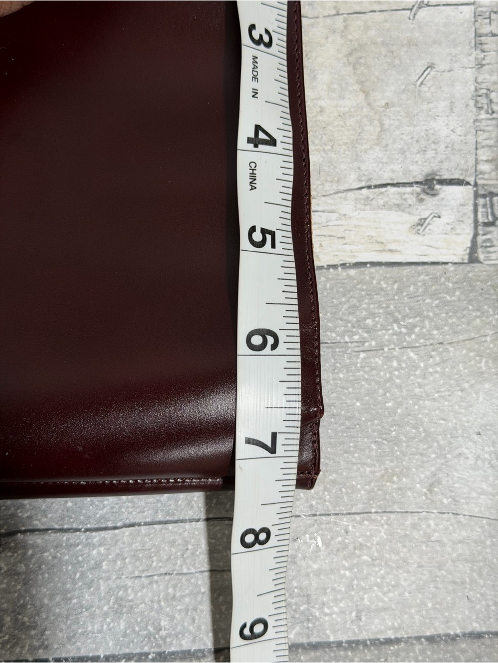 REFORMATION Gaelle Knee High Boot In Ruby - Size - 8.US - Picture 11 of 14